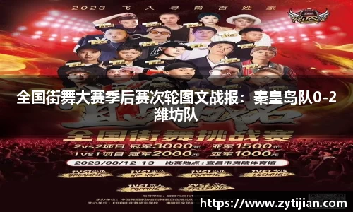 全国街舞大赛季后赛次轮图文战报：秦皇岛队0-2潍坊队
