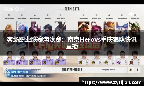 客场职业联赛淘汰赛：南京Herovs重庆狼队快讯直播